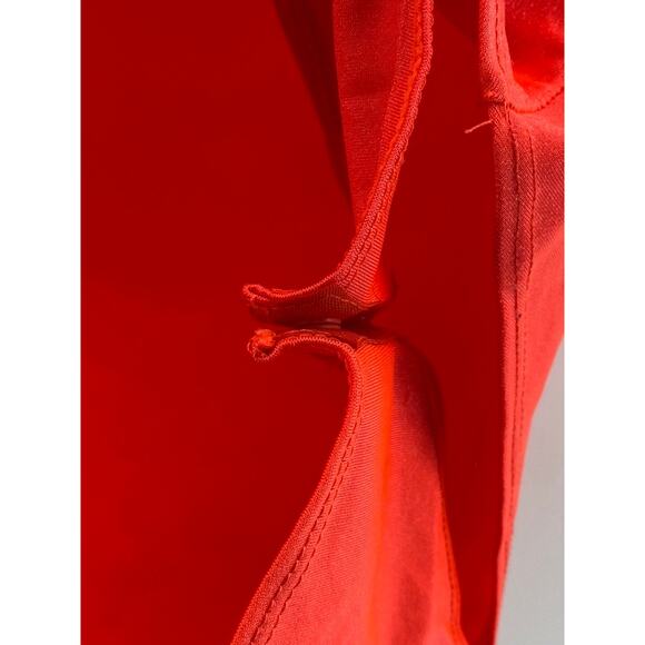 ROMA CONCEPT Women's Neon Orange Crewneck Short Sleeve Cheeky Bodysuit SZ L - Picture 7 of 11